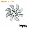 MOC 6542 18947 Technical Driving Clutch Shift Clutch Transmission Gear Series Building Blocks Gearbox Axle Connector Brick Leduo