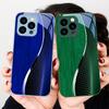 Wood Grain Mesh Black For iPhone 16 E 15 14 13 Plus 12 Mini 11 Pro Max XR Xs X 7 8 P Lus 6 6S 22 16E Tempered Glass Phone Case