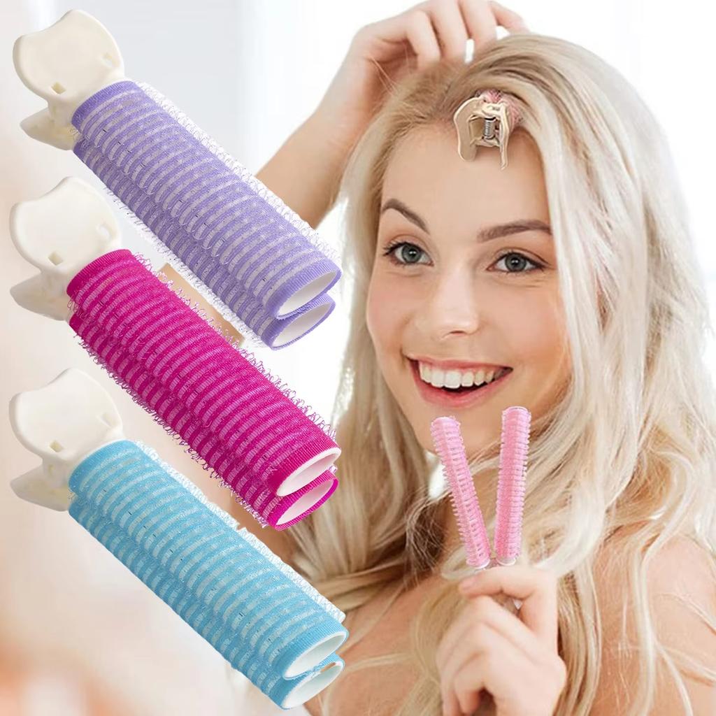 Bangs Hair Root Fluffy Lazy Hair Clips Top Styling Hairpins Hair Rollers Bangs Curling Barrel Clips Curlers Wholesale