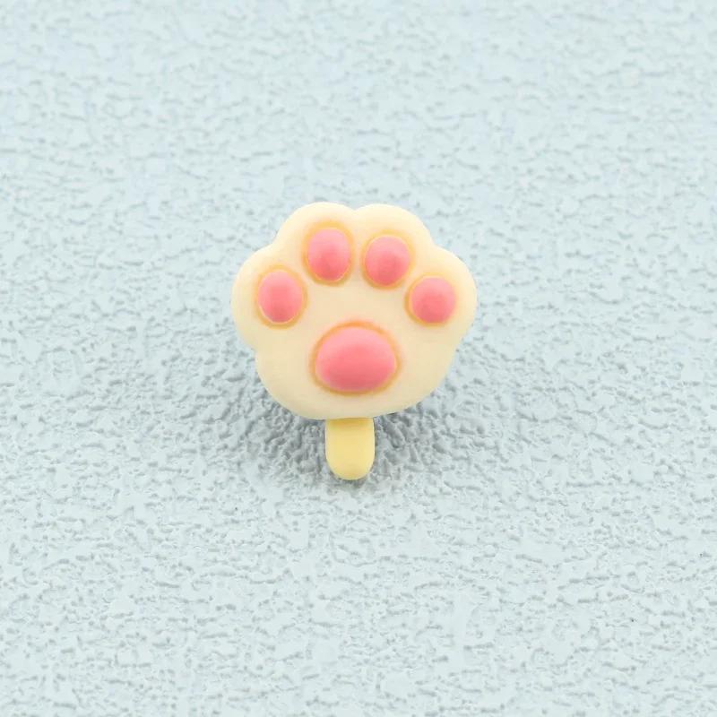 1 Stück Schnürsenkel Dekoration Clips Schnürsenkel Schnalle für Mädchen Kinder Cartoon Krone Kuchen Süßigkeiten Macaron Farbe Schuhe Zubehör