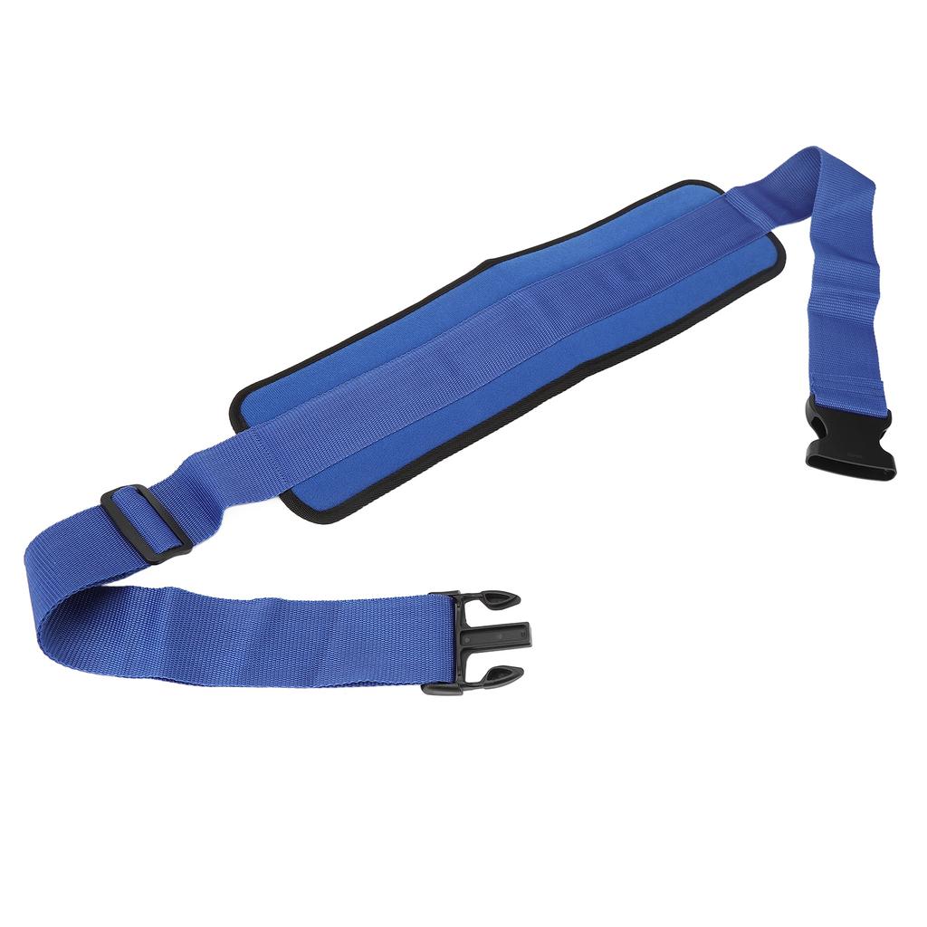 Wheelchair Seatbelt Lightweight Safe Protection Widen Design Blue Chair Restraints Straps for Hospitals Nursing Homes