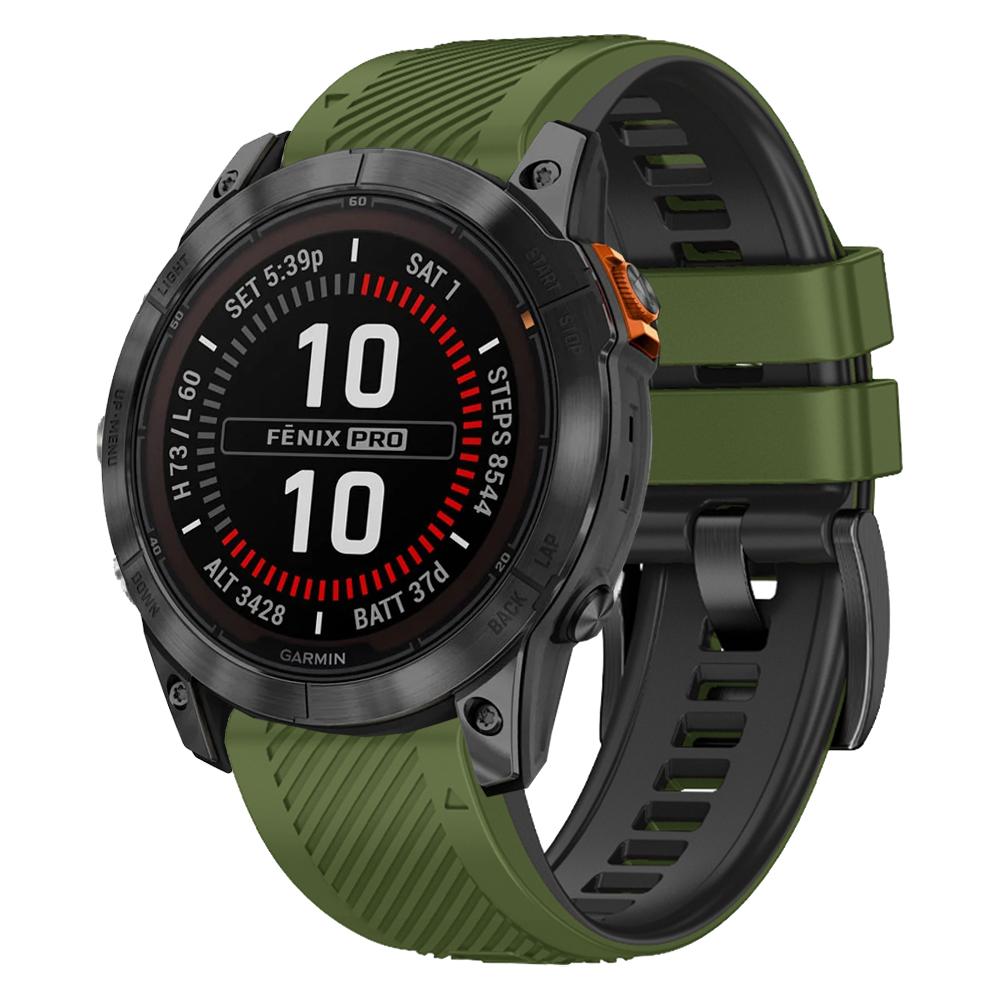 QuickFit 22mm 26mm Silicone Watch Band For Garmin Fenix E 8 5 5X 6X 7 7X/Epix Pro Gen 2 TACTIX/Mk2 Mk2i G1/MARQ/Enduro 3 2 Strap