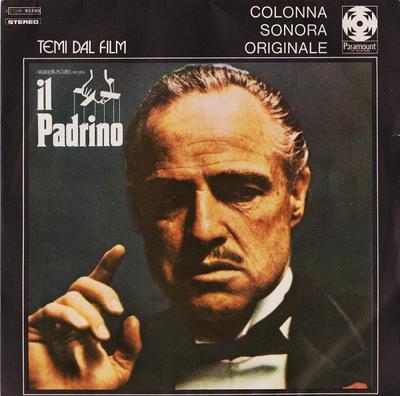 Płyta 7-calowa NINO ROTA - Il Padrino 3C00693380 Paramount Recor 1972 Włochy Ścieżki dźwiękowe i musicale Używana