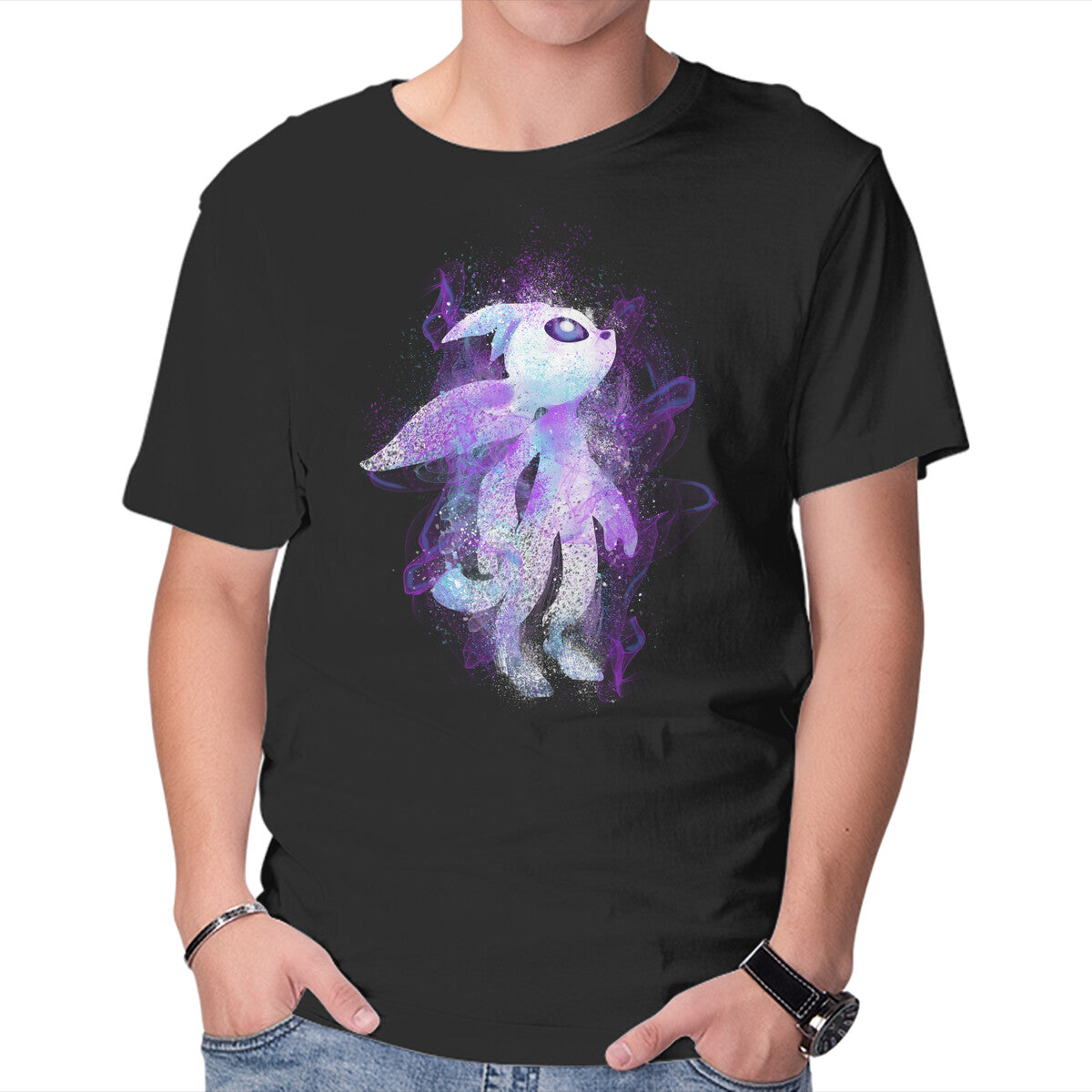Unisex Crew Neck T-Shirt Ori Spirit Graphic Short Sleeve Casual Tee XXL