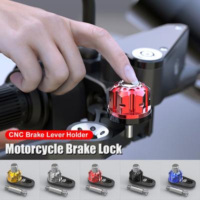 CNC Motorrad Bremshebel Feststellklinke Bremschalterhalter für Yamaha NMAX 155 NMAX 125 NSS 300/350/750 XMAX 400/300/250
