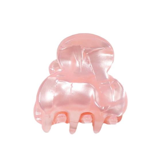 Small Hair Claw Jelly Color Hair Styling Clip Mini Size Updo Shark Hair Claw Versatile Hair Accessory