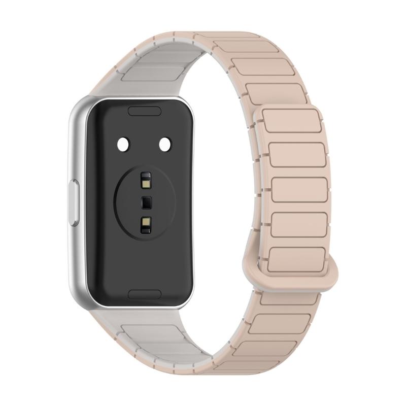 Silicone Band Watch Magnetic Closure Bracelets for Band 11 Watch Band Silicone Straps Replacement Waterproof Belt