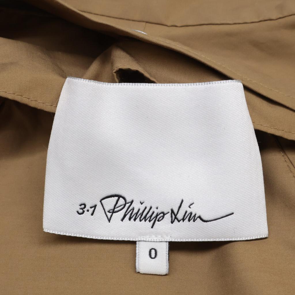 3.1 Phillip Lim Beige Layered Semi-Double Jacket Jacket 0 beigeUsed
