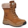 UGG Zaylee Leather Thermal Short Mid Calf Outdoor Boots Women's Brown 1138155-CHE
