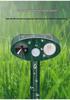 Outdoor Solar-Powered Waterproof Animal, Bird & Insect Repeller with Infrared Induction