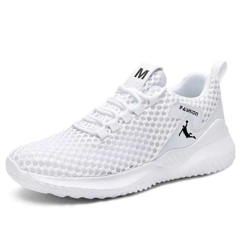 White Man Cheap Shoes Big Size 47 Running Sneakers Unisex Breathable Mesh Sports Shoes Mens Trianers Zapatillas Running Hombre