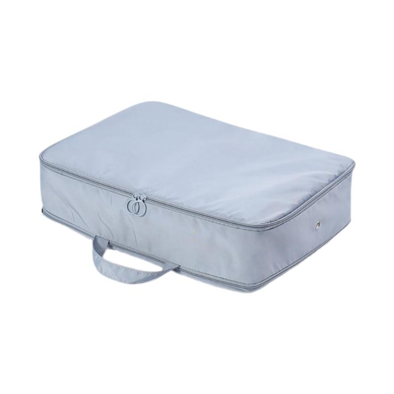 

Luggage Storage Bags Compression Packing Cubes with Double Zipper Suitcase Organiser Packing Cubes Packing Cube for Home синій