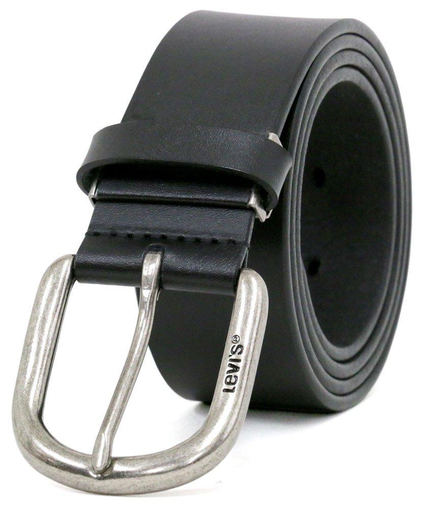 Levi s Belt Men s Big Size Casual Business Brand Men s Belt Belt Golf Genuine Leather Buckle black Free чёрный