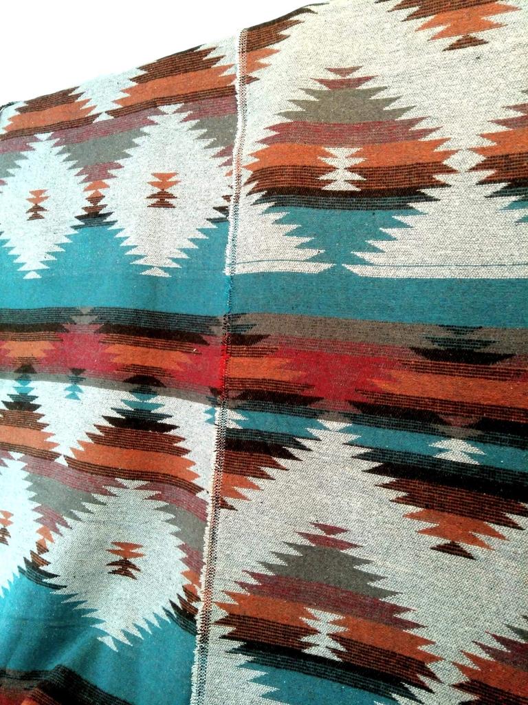 Ethnic Jacquard Thick Fabric Cloth Cotton Material Scraps Native Pattern Ortega Craft Materials Craft Supplies Handmade Bags Accessories Making Works