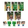 Mattel Minecraft (MINECRAFT) Super Expanded Figures A Assortment [Sold In Box of 5 Figures] [6 Years Old and Up] 986A-HTL43