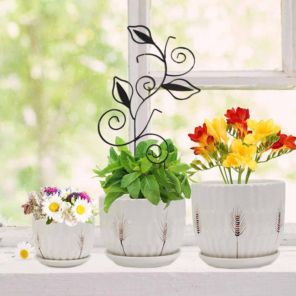 Spalier de grădină Plantă mică în ghiveci Spalier pentru plante cățărătoare Interior exterior pentru flori Legume Plantă cățărătoare