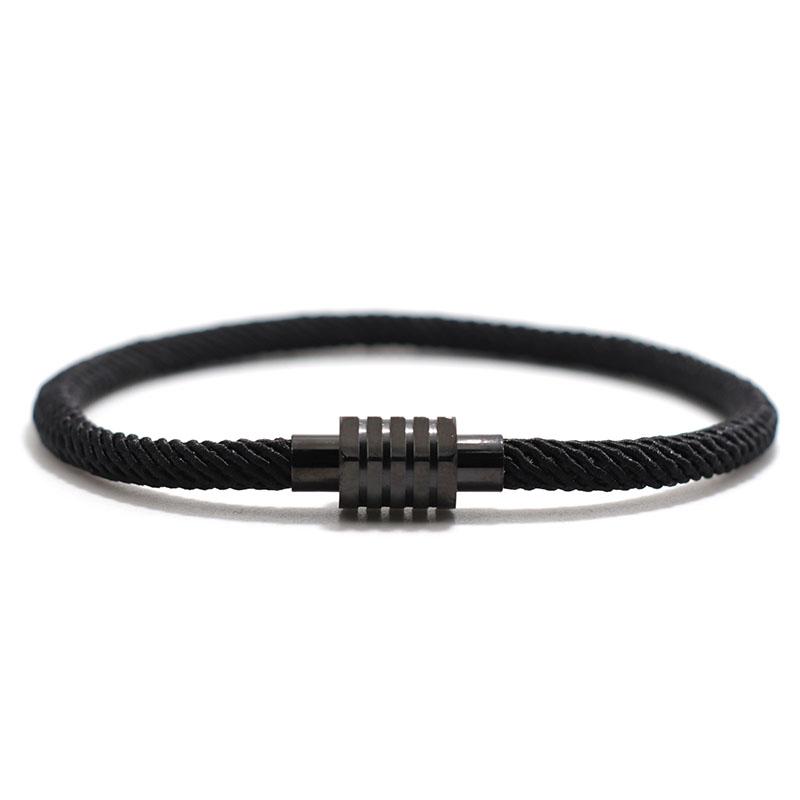 Minimalist Rope Bracelet Men Women 100% Unfading Magnet Couple Braclet Valentine Day Gift For Lover Good Luck Thread Braslet