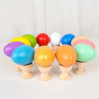 Simpatico accessorio pasquale per pittura fai da te in legno finto uovo dall'aspetto realistico