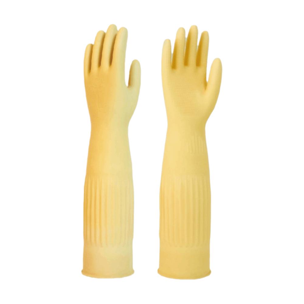 Thick Material Chemical Resistant Gloves Acid Resistant Oil Resistant Mitts Chemical Handling S