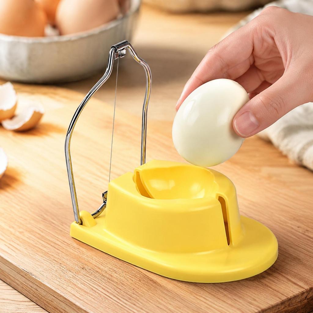 Egg with Stainless Steel Wire Ergonomic Non-Slip for Salads