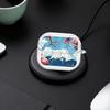 Hülle Für Samsung Galaxy Buds 2 Live 3Pro 4 Pro 4Pro 3 FE 2Pro Klare Kopfhörerhüllen Abdeckung Mit Haken Japanische Landschaft