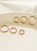 Minimalpiercing 14K Segment Inner Conch Helix Ring Piercing Earrings