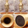 Brass Dragon and Phoenix Vases: Auspicious Home Decor Pair for Living Room, TV Cabinet, or Shop