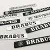 Aluminum Car Badge Rear Letter Emblem Trunk Accessories For Mercedes Benz AMG Brabus Maybach C E S GLE CLC Class W204 W203 W205 QY1