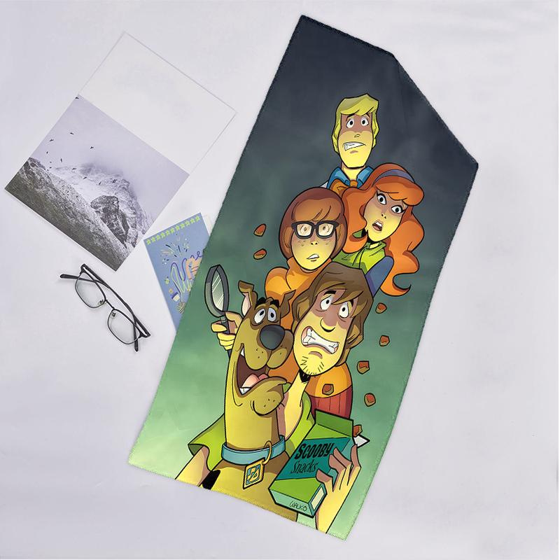 Scooby Doo Fashion Beach Towel: Ideal for Summer Adventures Soft, absorbent and quick drying suitable for swimming and bathing