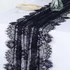 Floral Lace Table Cover Tulle Tablecloth Dining Table Decorations Table Runner  Kitchen Supplies