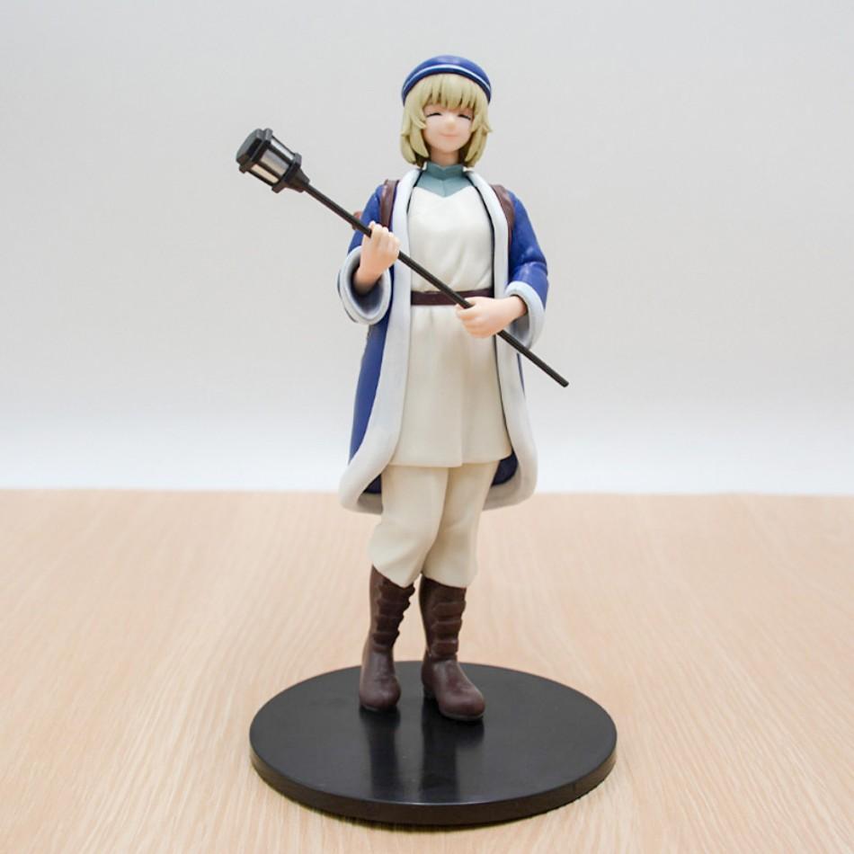1-2pcs Delicious in dungeon sitting marcille laios toughen figure macaroni cork 13-19cm table car ornaments anime model gifts