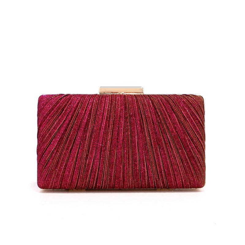 Clutch Abendtasche für Damen Strass Glitzer Handtasche Doppelseitig mit Kette Umhängetasche Schultertaschen für Hochzeitsfeier