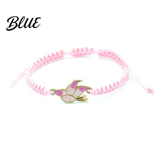 Adjustable Friendship Bracelet Bow Braided String Rope Handmade Elegant Wristband