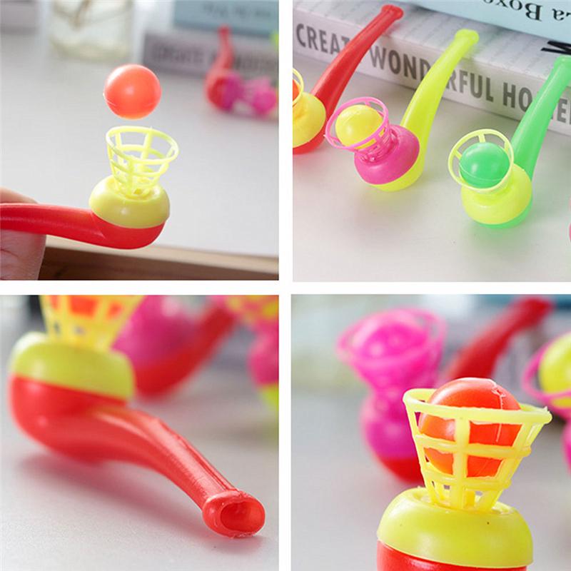 Creative Classic Nostalgic Plastic Suspension Blow Ball Toy