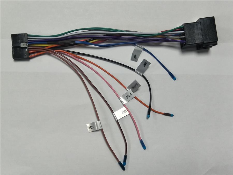 20-Pin Car Stereo ISO Wiring Harness
