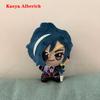 Multi-Style Anime Game Genshin Impact Character Diluc Morax Kaeya Lumine Plush Toy Keychain Backpacks Plushie Doll Pendant Decor