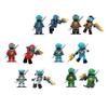 Phantom Ninja Mini Building Blocks, Small Particle Ninja Minifigures, Educational Gift Toy