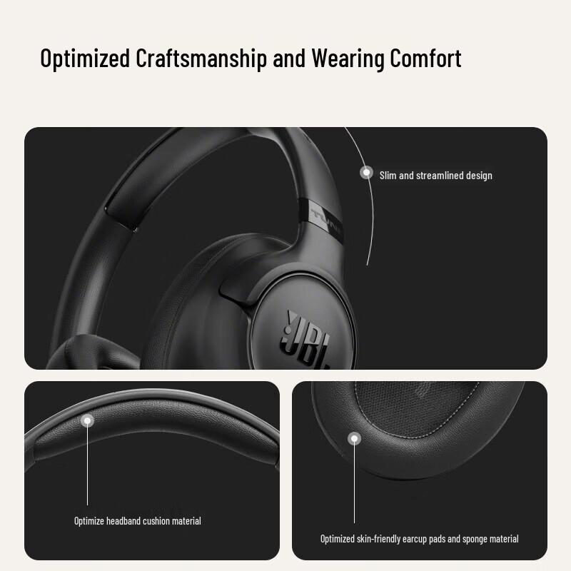 JBL Tune 730BT Wireless On-Ear Bluetooth Headphones