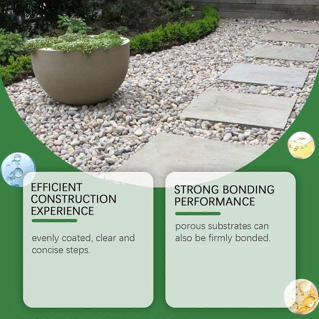 Jakehoe Pebble Adhesive Multi-Functional Daily Glue Waterproof And Frost-Resistant Stone And Pebble Adhesive
