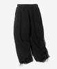 Paensyo Mwl String One Tuck Pants - Black