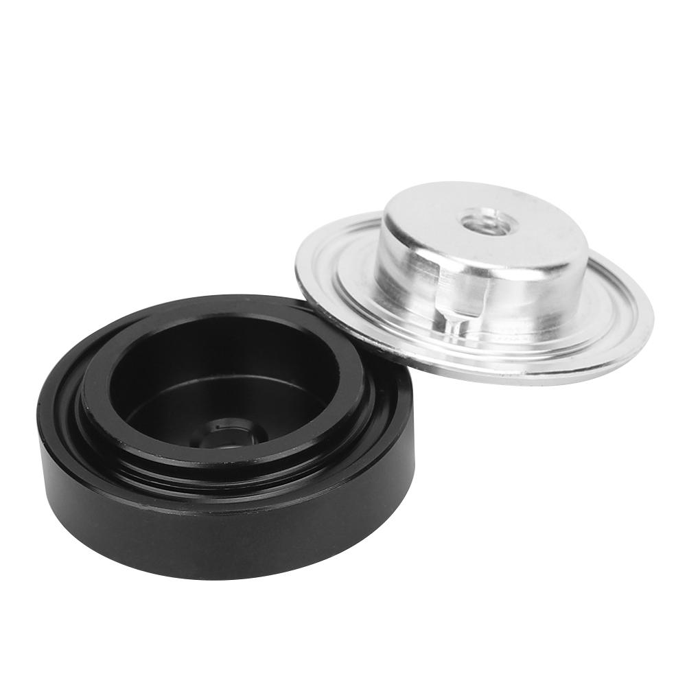 Vehicle Rear Wiper Delete Plug Cover Kit Accessory Fit for  (Silver)