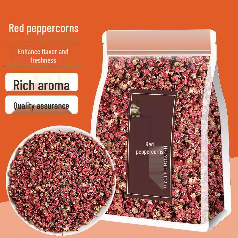 Authentic Sichuan Han Yuan Dahongpao Red Peppercorns