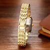 Women's Square Watch Bracelet Silver Analog Display Waterproof Fashion Quartz Accessory - Birthday Anniversary Mother's Day Christmas Valentine's