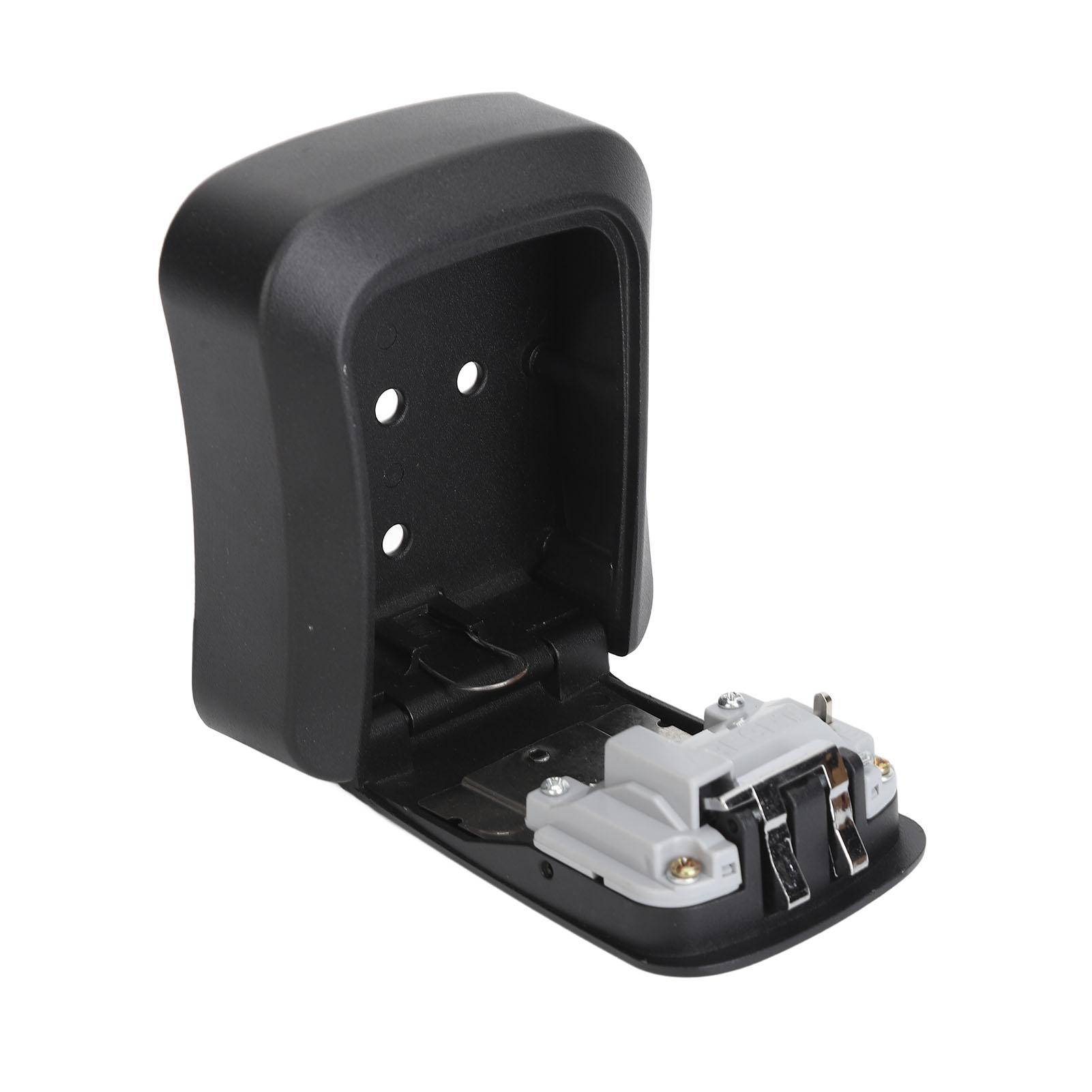 Key Lock Box Large Capacity High Strength 4 Digit Combination Lock Box for House Apartment