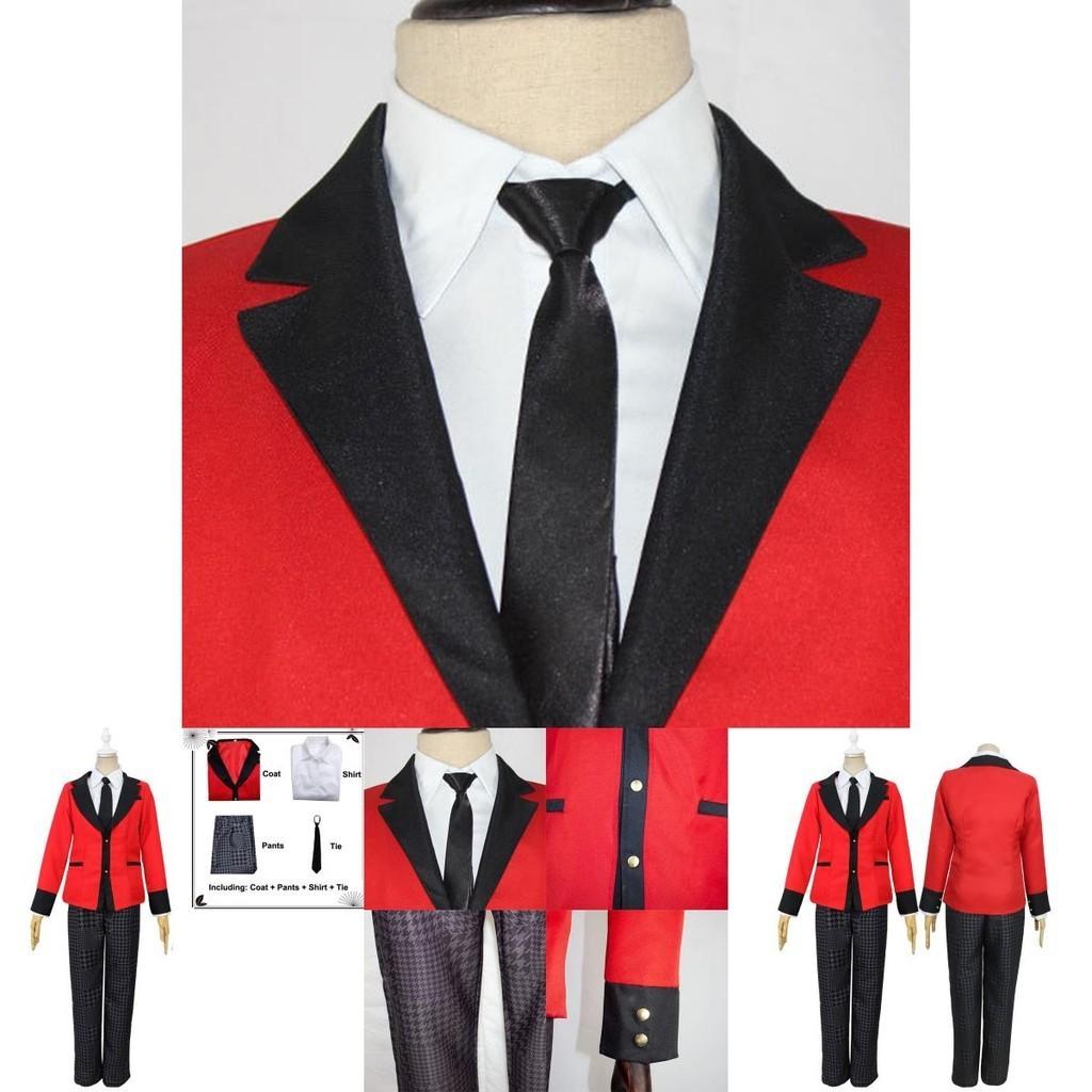 Kakegurui Jabami Yumeko Ryota Suzui Uniform Cosplay Costume Featuring Durable Fabric And Perfect Stitches For Festive Occasions