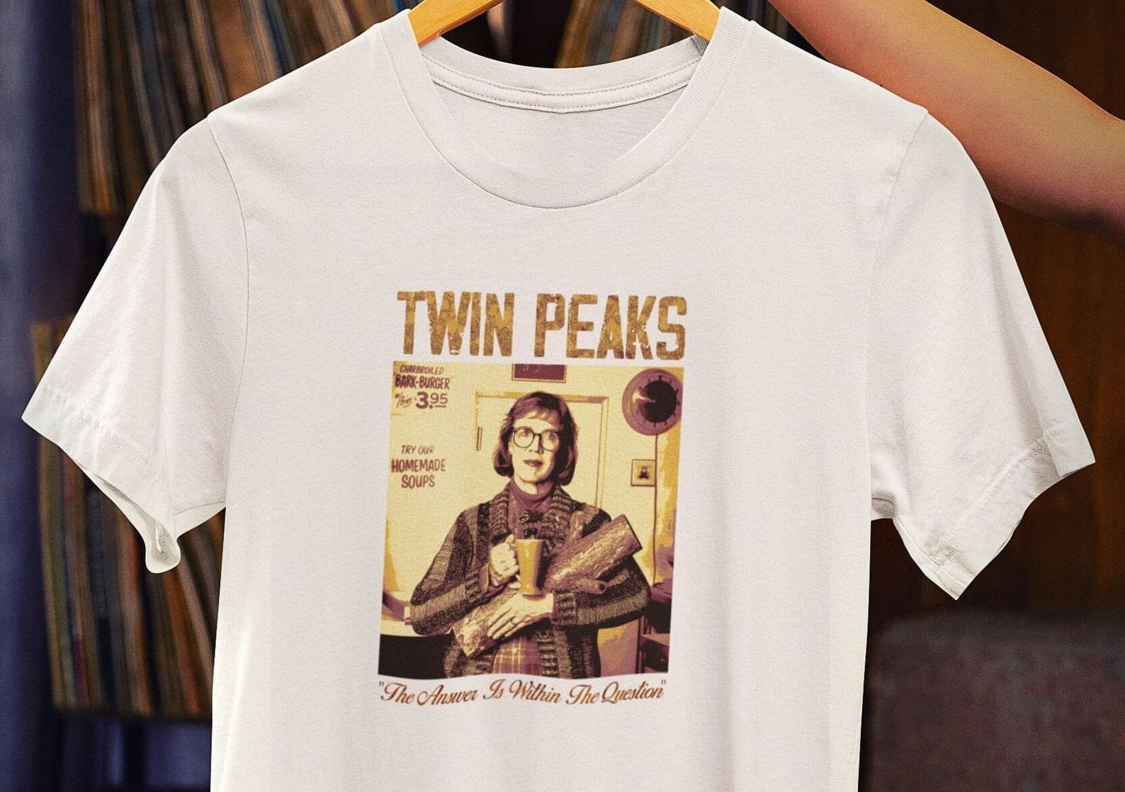 Log Lady Twin Peaks T-Shirt – David Lynch Cult Movie Tee S