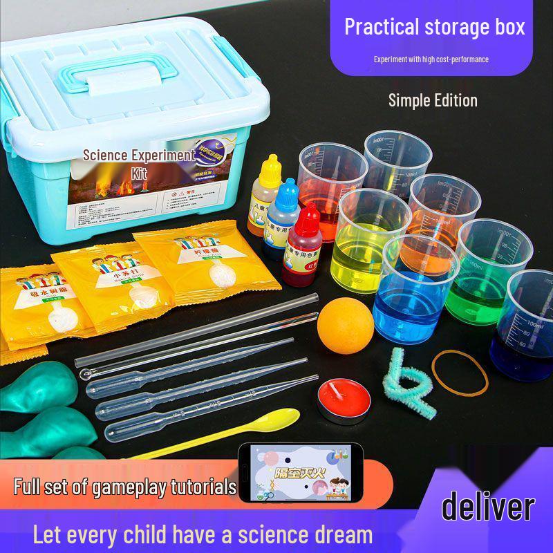STEM Science Experiment Kit: Handmade Educational Toys for Kids and Students
