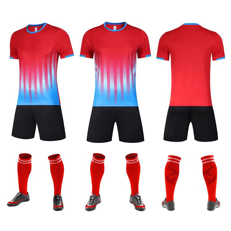 Adult Children'S Football Jersey Set Summer Football Training Jersey, Light Board Football Jersey Team Uniform Printing