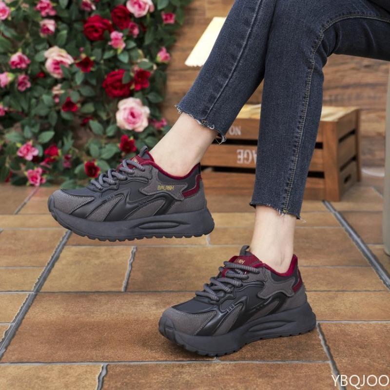Fashion Hot Selling Vulcanized Spring Casual Sports Women's Shoes Fitness Shock-absorbing Running Lightweight Breathable Dad Sneakers