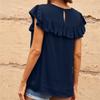 Elegant Women's Summer Blouses Fashion New Casual Woman Tops Women Shirt Blouse Chemise Femme Lace Blusas Top Female Mujer